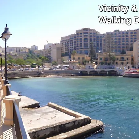 V86 - Balluta Old College Lägenhet